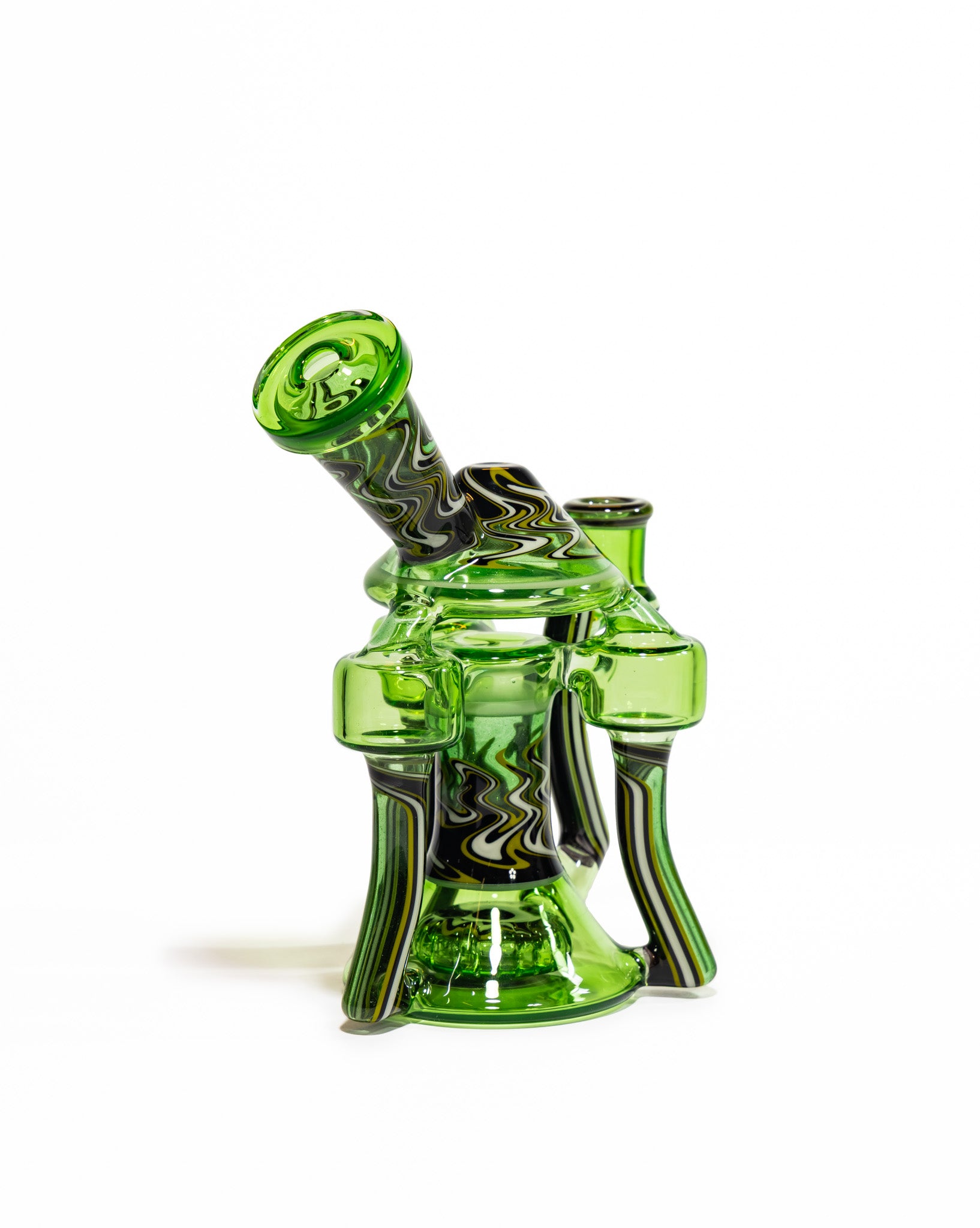 Gobs Glass - Triple Uptake Recycler - Green